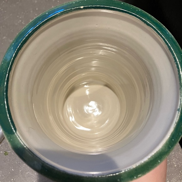 Vintage Handmade Ceramic Vase w Floral Design - Picture 6 of 11